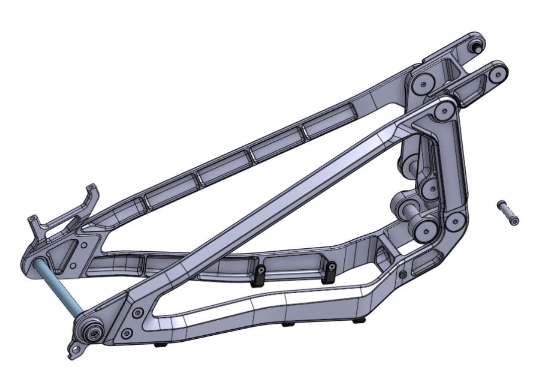 3VO Suspension Kit for Custom Framebuilders, Test Sample