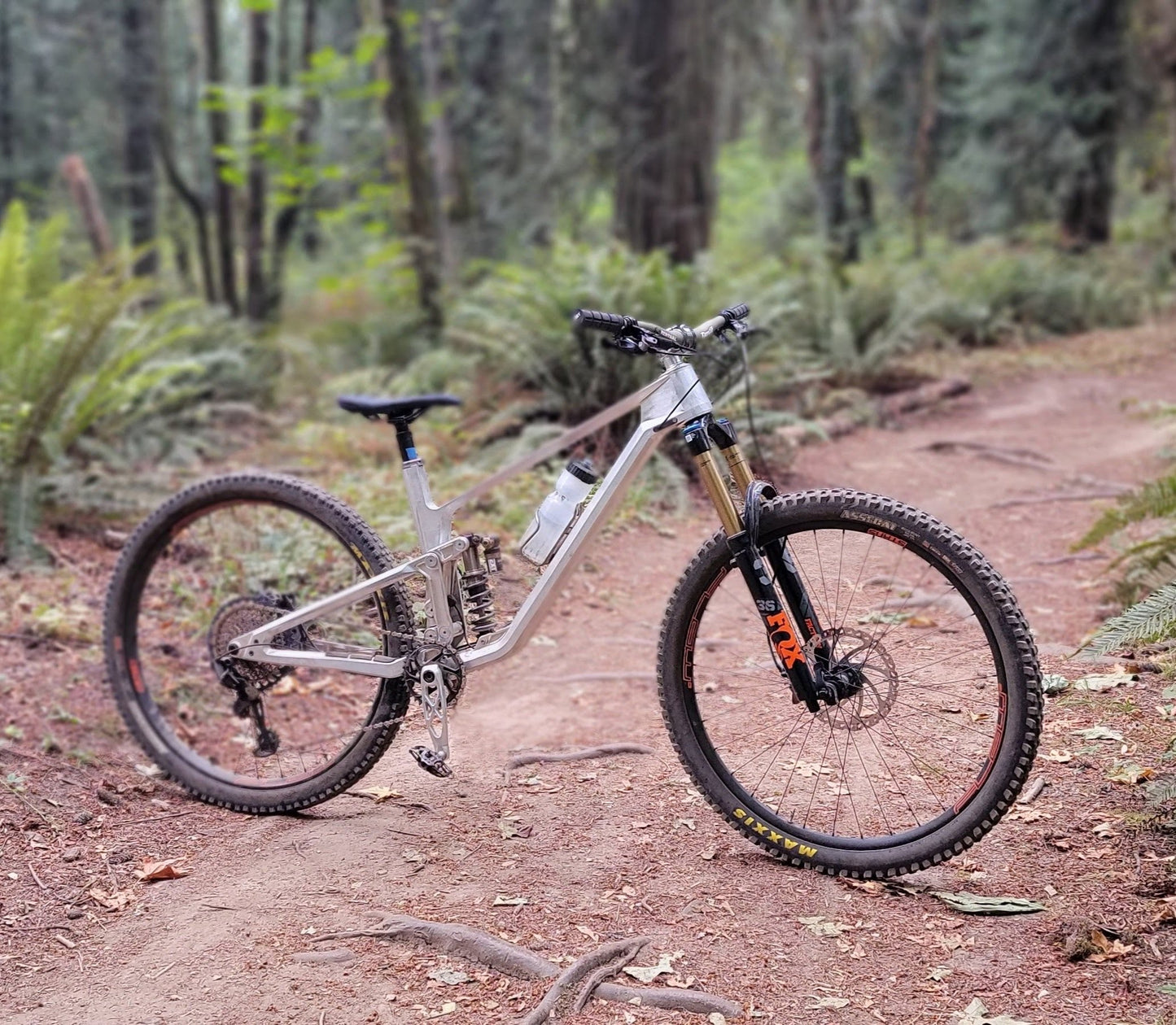 Ministry Psalm 150 Frame - Drive-side Profile on the Trail